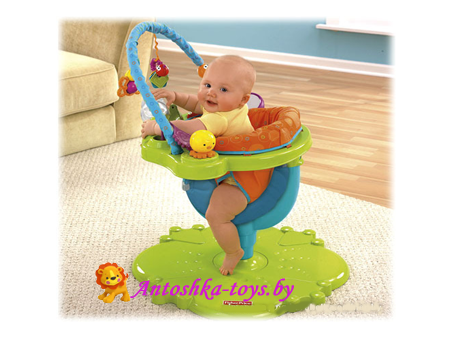 Прыгунки – игровой центр  Froggy Fisher Price