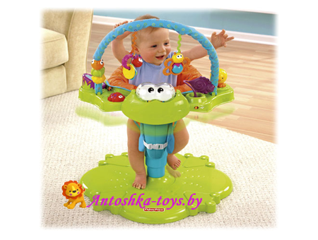 Прыгунки – игровой центр  Froggy Fisher Price