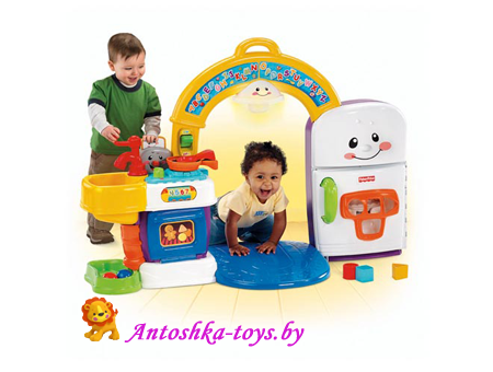 Музыкальная двусторонняя кухня Fisher Price