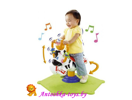 Весёлая зебра Fisher Price