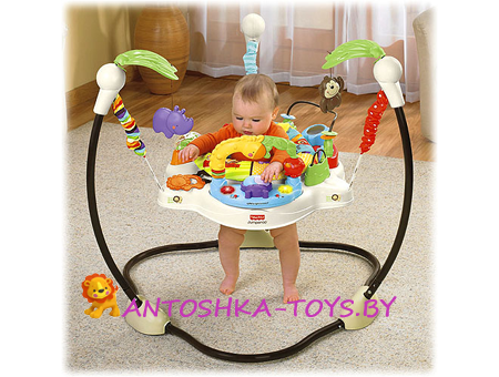 Прыгунки Любимый зоопарк Fisher Price