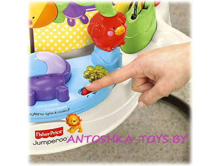 Прыгунки Любимый зоопарк Fisher Price